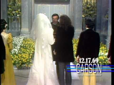 Tiny Tim s Wedding On The Tonight Show Starring Johnny Carson 1969 