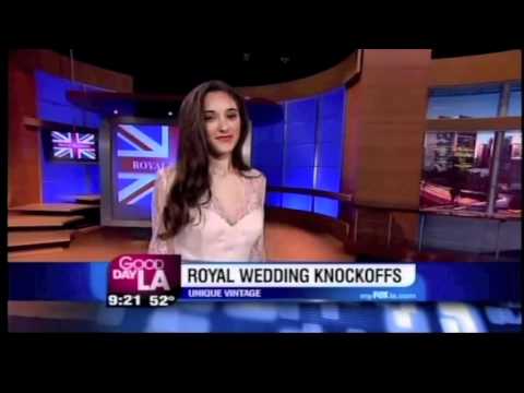 Good Day LA: Faviana and The Royal Wedding Fashions