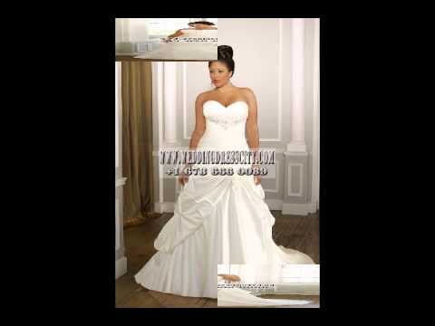 80.plus size wedding gowns.flv