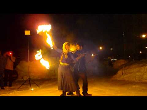 wedding fire show FireFolk Jonsu,Silvio&Tuomas