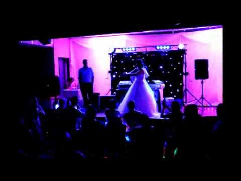 Carrickfergus Wedding - Dancing Bride