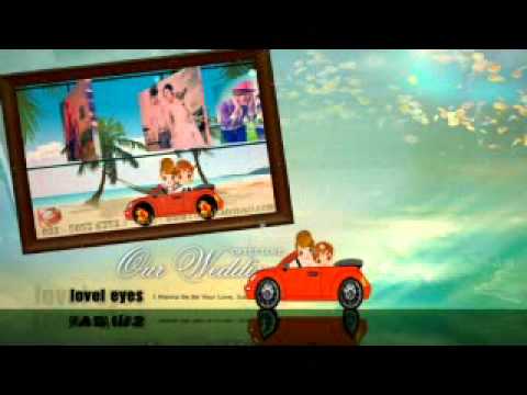 Digital signace wedding video show compressed avi