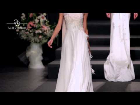 Alena Goretskaya fashion show 2012 wedding fashion