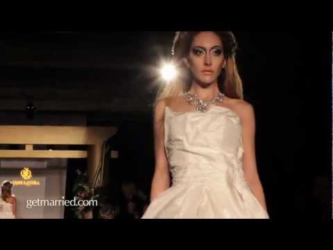 Yumi Katsura Wedding Gown Runway Spring 2012