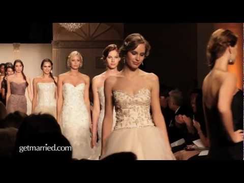Noir by Lazaro Wedding Gowns Spring 2012