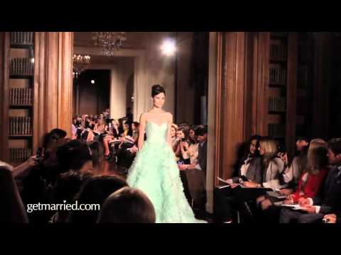 Romona Keveza Wedding Dresses | Runway Video Fall 2012