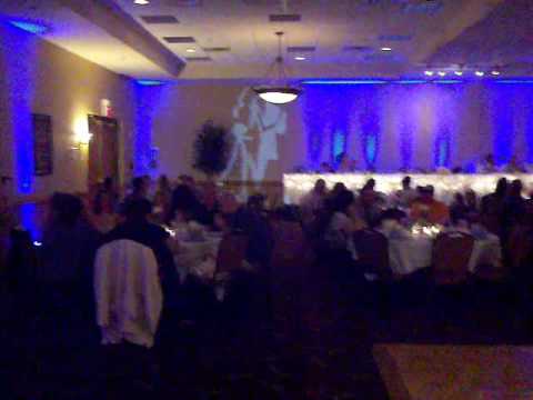 5 minutes w/The Show-wedding uplighting/new gobo