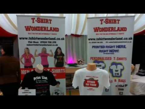 T-Shirt Wonderland wedding fair fashion show excerpt