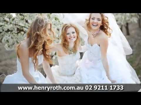 Wedding Gowns Sydney 02 9211 1733 www.henryroth.com.au