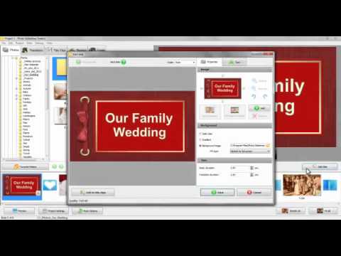 How to Make a Wedding Slideshow