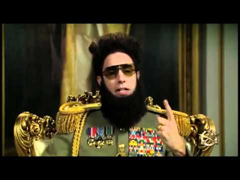 Admiral General Aladeen Speaks Oscars 2012 (Sacha Baron Cohen The Dictator)