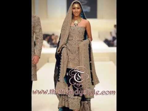 Wedding dresses fashion show full with Pakistani & Indian dresses.wmv