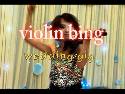 Bing bing Electric violin wedding show gig