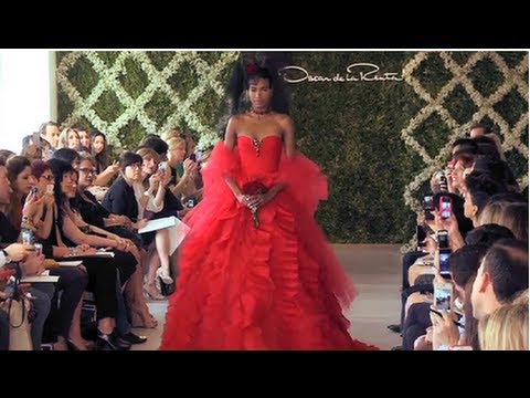 Oscar de la Renta Bridal Show 2013: Decadent Wedding Dresses!