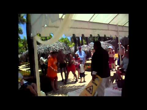 Iberostar Costa Dorada Star Entertainment Team performing a 