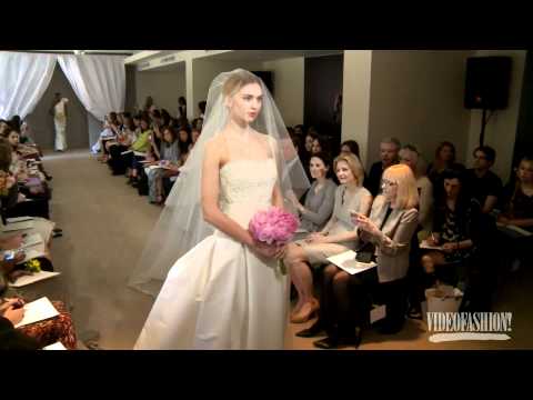 Carolina Herrera Bridal Spring 2013 - Videofashion