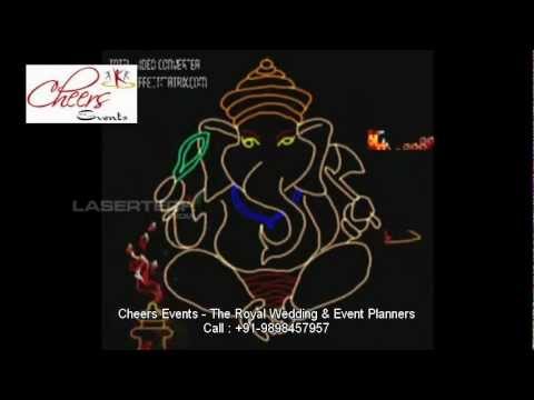 Wedding Laser Show Act Performance Green Multi Indian Hindu Wedding Entertainment & Corporate Event