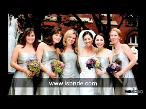 wedding dress and bridesmaids dress show