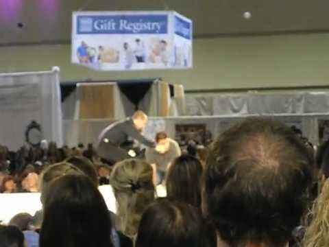 Contest at the wedding show