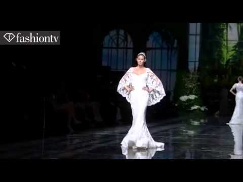 Pronovias 2013 Bridalwear Show ft Top Models in Luxurious Wedding Gowns FashionTV YouTube