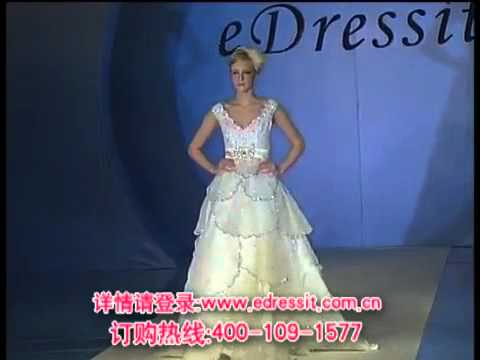 【eDressit 】 Evening Wedding dress model show 2011 YouTube 1