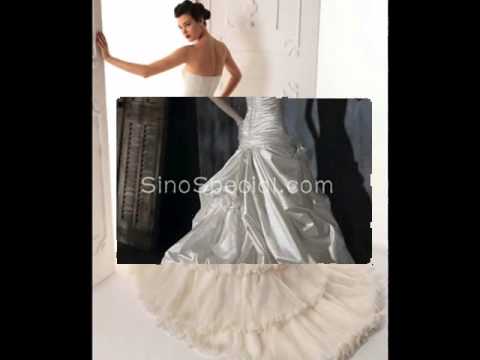 White Ivory Wedding Dress Bridal Gowns