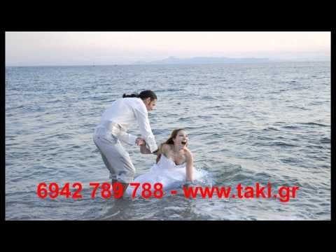 T@KIS wedding slide show - spiros aliki paralia funny.wmv