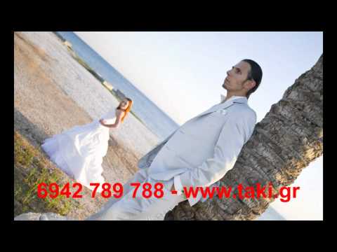 T@KIS wedding slide show - spiros aliki paralia romantik.wmv