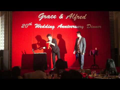 Horace Wedding Magic Show on 26 Aug 2012