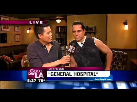 MAURICE BENARD BRADFORD ANDERSON INTERVIEW Spinelli Sonny Kate Wedding GH General Hospital 9-10-12