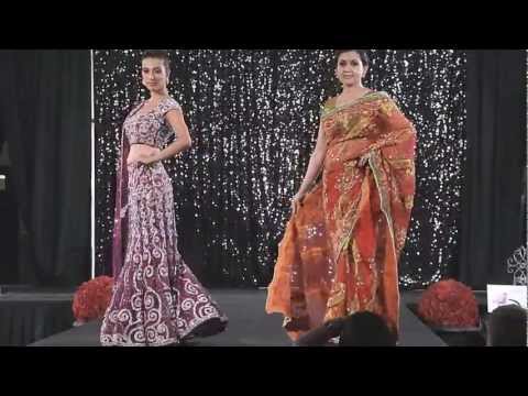 Beautiful!! SARI & QIPAO Bridal Fashion @ Grand Wedding Show 2012