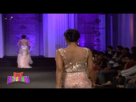 Hot Models Display Designer Wedding Gowns
