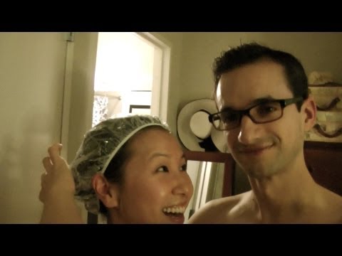 GIRL WITH SHOWER CAP Vlog 10/4/12
