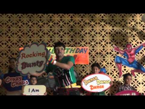 spider man theme party / game show bilaspur crazy chaps event company & wedding planner 09826181112