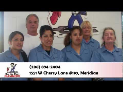 On The Spot Cleaners Video | Cleaners in Meridian