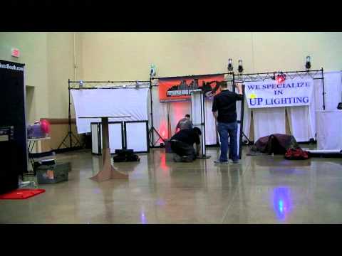 Pittsburgh Vibes Unlimited Entertainment Pt. 1 Wedding show setup