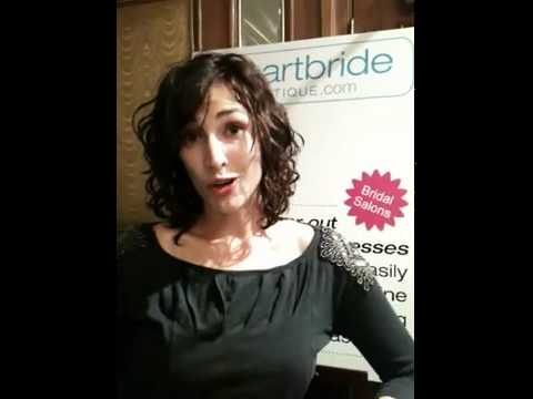 Green Bride Guide pavilion at the Wedding Channel Couture Show (Interview with SmartBrideBoutique)