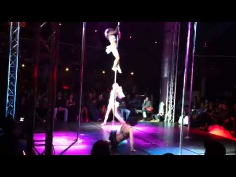 White Wedding Pole Show LA 2013