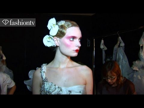 Bridal Couture - Carlo Pignatelli Cerimonia Backstage ft Alessia Mancini, Milan 2011 | FashionTV FTV